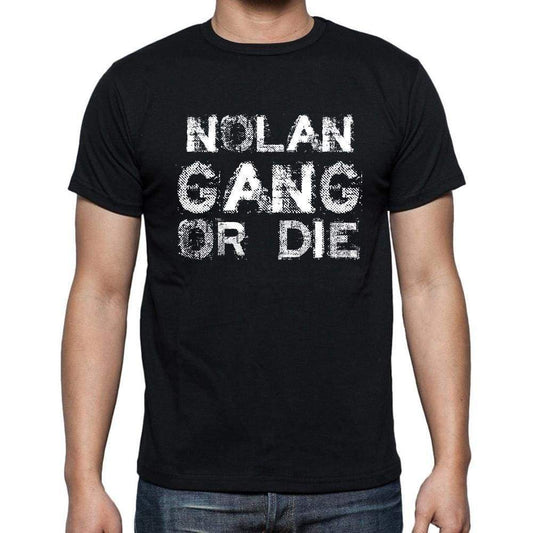 Nolan Family Gang Tshirt Mens Tshirt Black Tshirt Gift T-Shirt 00033 - Black / S - Casual