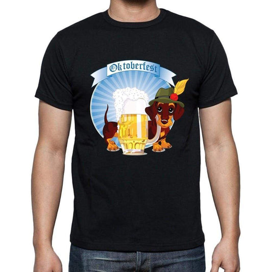 Oktoberfest Puppy Oktoberfest T-Shirt Mens Black T-Shirt 100% Cotton 00202
