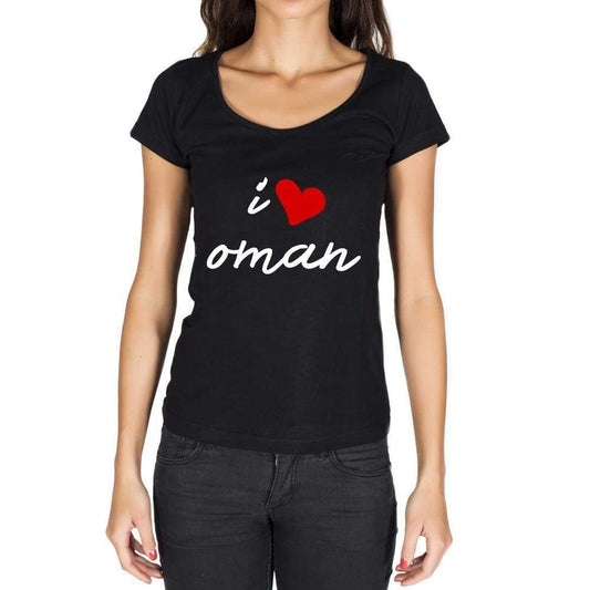 Oman Womens Short Sleeve Round Neck T-Shirt - Casual