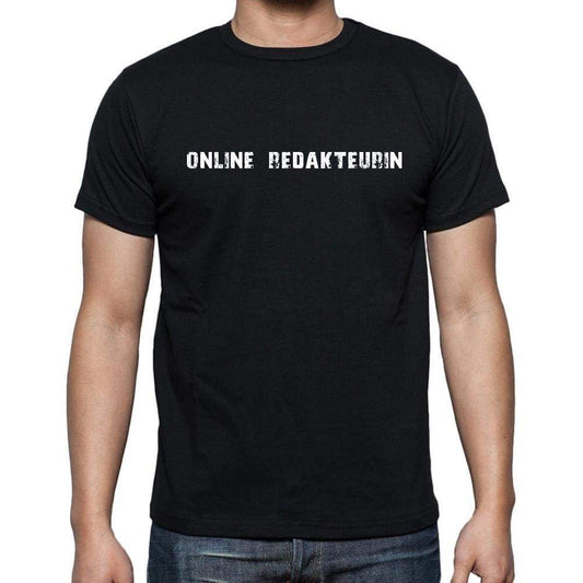 Online Redakteurin Mens Short Sleeve Round Neck T-Shirt 00022 - Casual