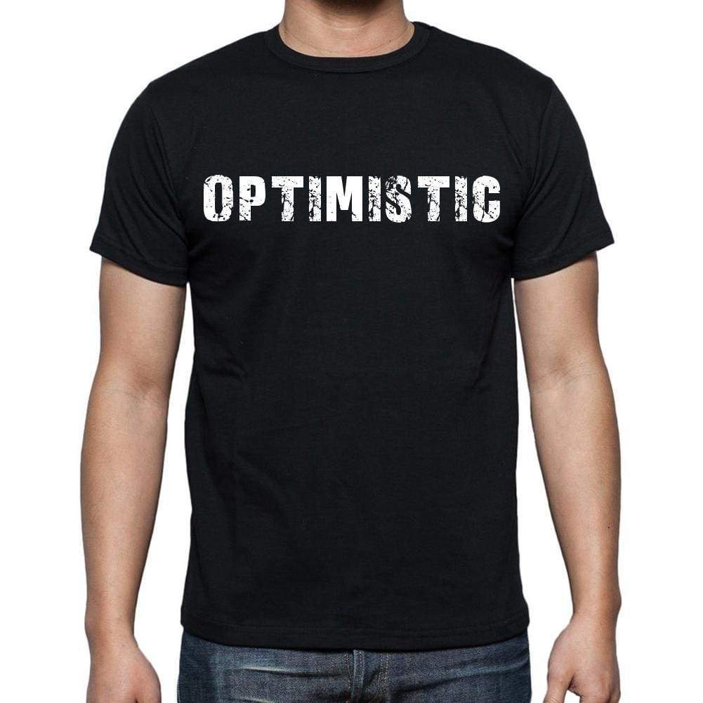 Optimistic Mens Short Sleeve Round Neck T-Shirt - Casual