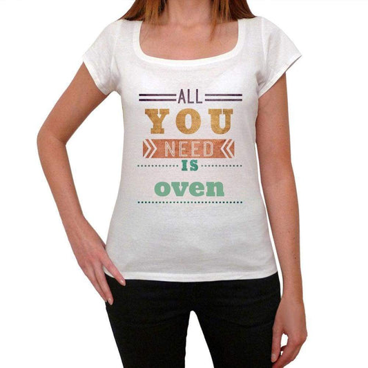 Oven Womens Short Sleeve Round Neck T-Shirt 00024 - Casual