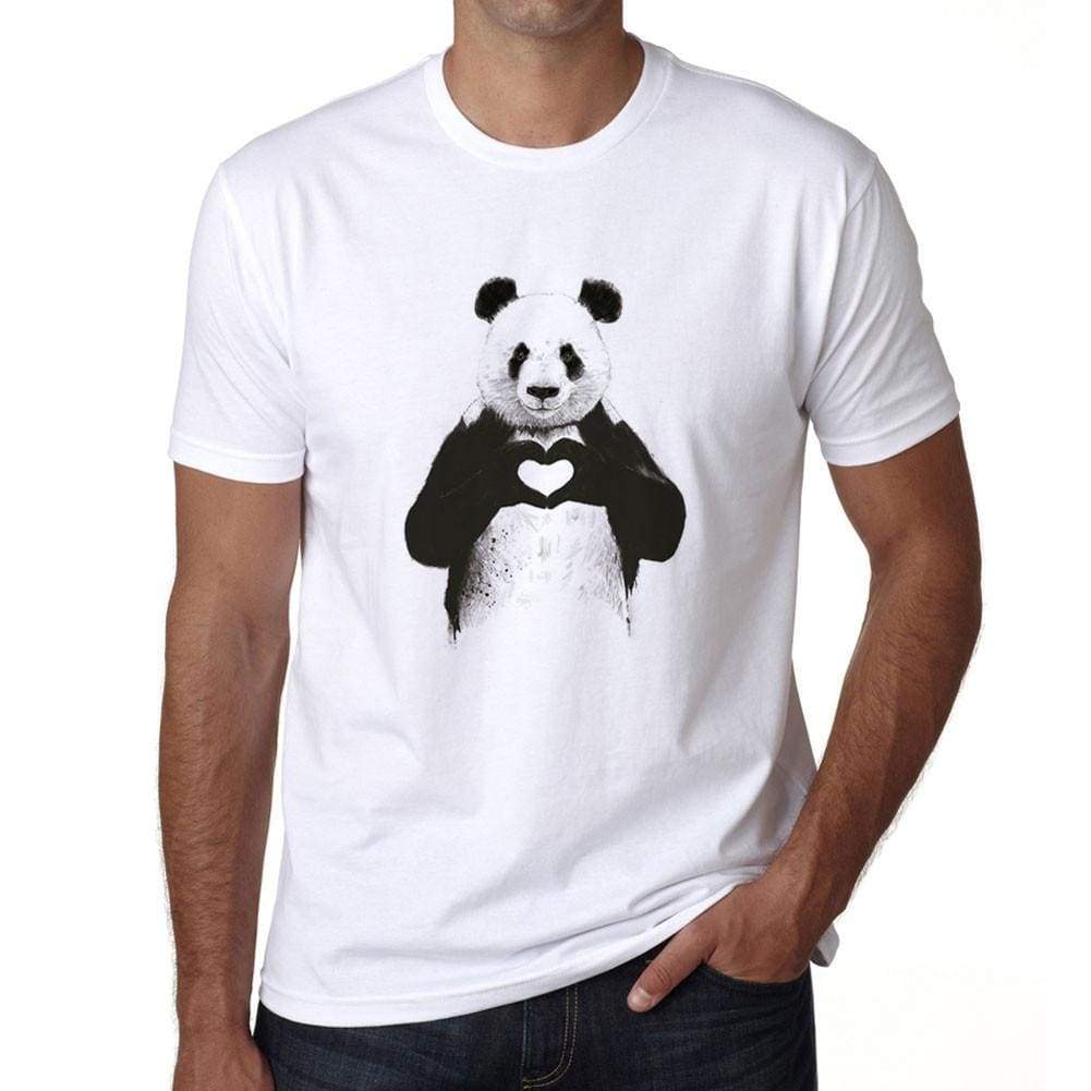 Panda 2, T-Shirt for men,t shirt gift 00223 - Ultrabasic