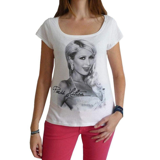 Paris Hilton 2 T-shirt for women,short sleeve,cotton tshirt,women t shirt,gift - Trudy