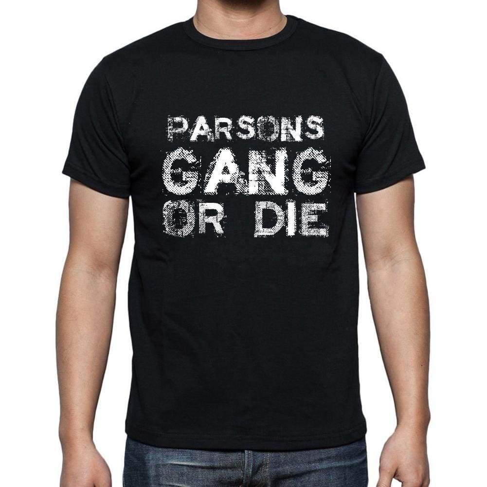 Parsons Family Gang Tshirt Mens Tshirt Black Tshirt Gift T-Shirt 00033 - Black / S - Casual