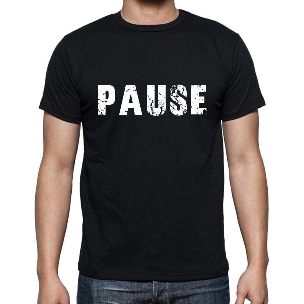 Pause Mens Short Sleeve Round Neck T-Shirt - Casual