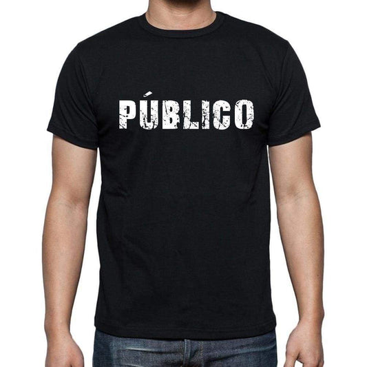 Pblico Mens Short Sleeve Round Neck T-Shirt - Casual
