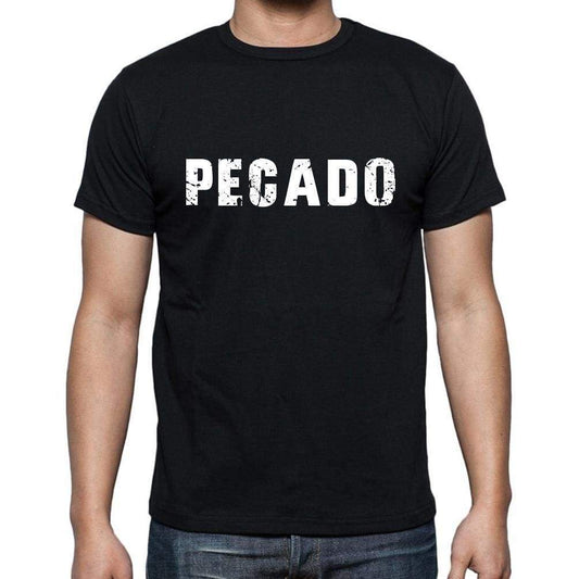 Pecado Mens Short Sleeve Round Neck T-Shirt - Casual
