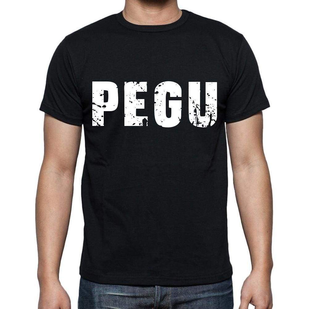 Pegu Mens Short Sleeve Round Neck T-Shirt 00016 - Casual