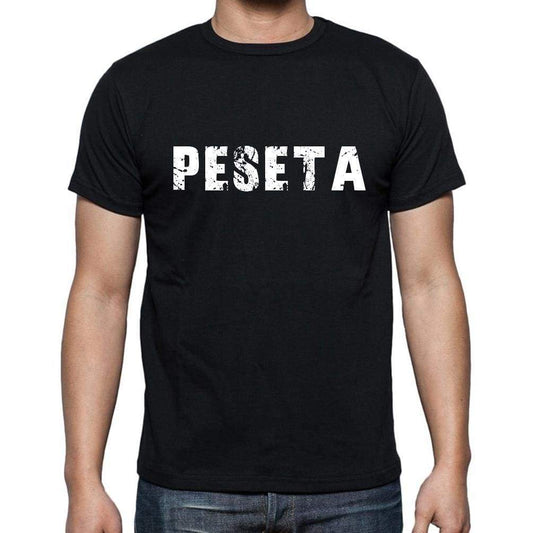Peseta Mens Short Sleeve Round Neck T-Shirt - Casual