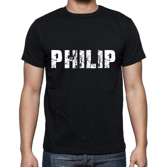 philip ,Men's Short Sleeve Round Neck T-shirt 00004 - Ultrabasic