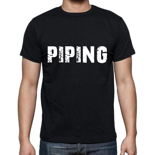 piping ,Men's Short Sleeve Round Neck T-shirt 00004 - Ultrabasic