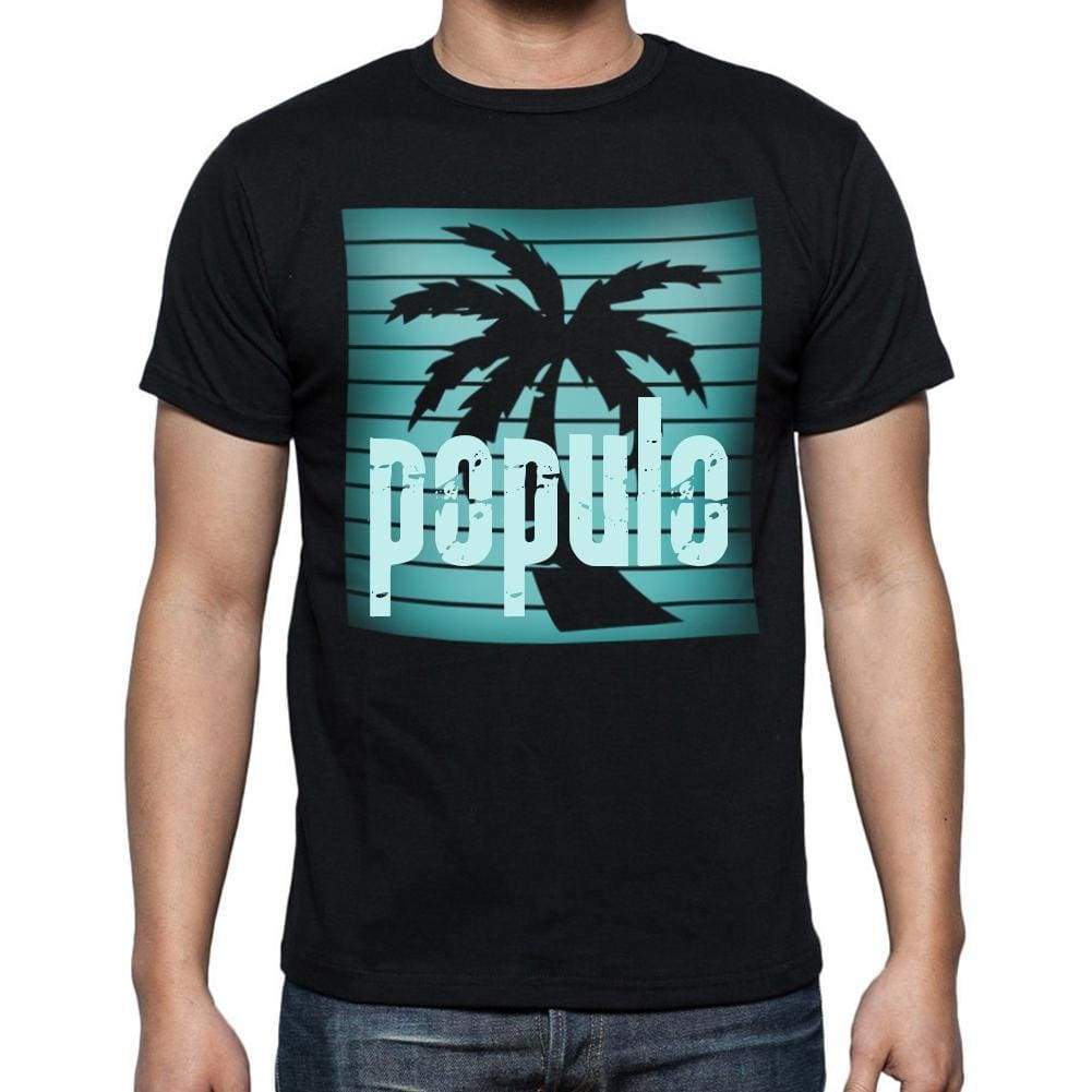 Populo Beach Holidays In Populo Beach T Shirts Mens Short Sleeve Round Neck T-Shirt 00028 - T-Shirt