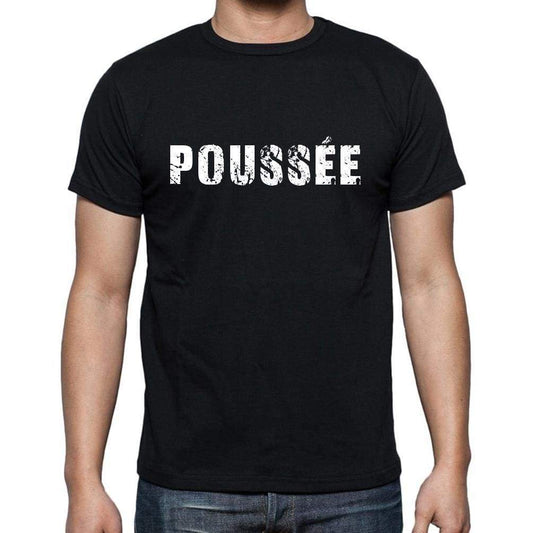 Poussée French Dictionary Mens Short Sleeve Round Neck T-Shirt 00009 - Casual