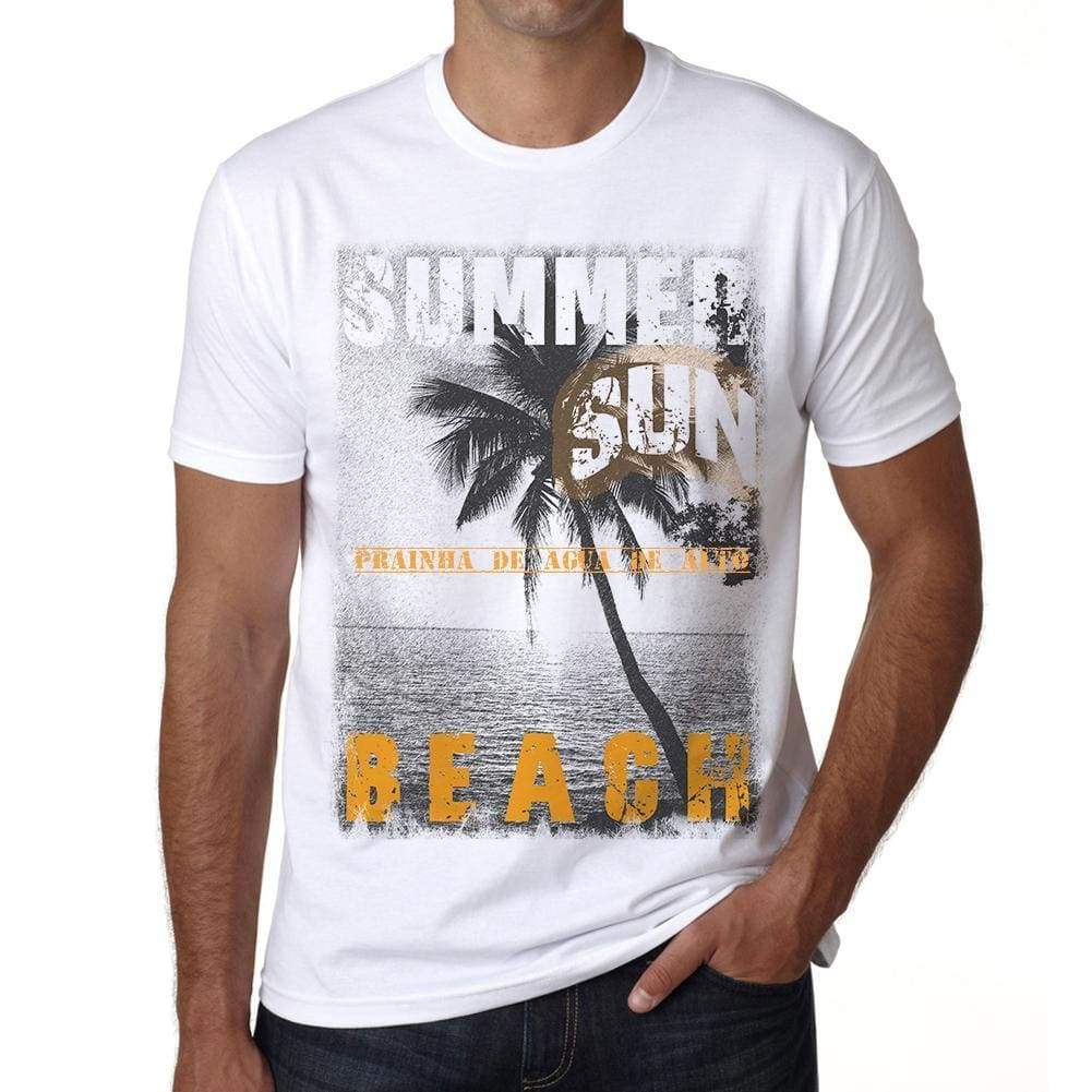 Prainha De Agua De Alto Mens Short Sleeve Round Neck T-Shirt - Casual