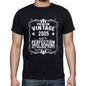 Premium Vintage Year 2005 Black Mens Short Sleeve Round Neck T-Shirt Gift T-Shirt 00347 - Black / S - Casual