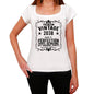 Premium Vintage Year 2038 White Womens Short Sleeve Round Neck T-Shirt Gift T-Shirt 00368 - White / Xs - Casual