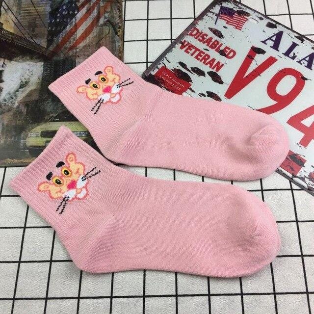 Harajuku Nette Patterend Knöchel Socken Hipster Skateboard Knöchel Lustige Socken Weibliche Mode Cartoon Charakter Nette Kurze Socken Frauen