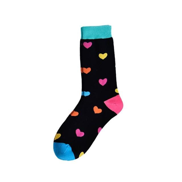 Herbstmode Straße Harajuku Stil lustige Socken Unisex Phantasie Obst Tier Kunst Mann Baumwollsocken süße glückliche Frau lange Socken Meias