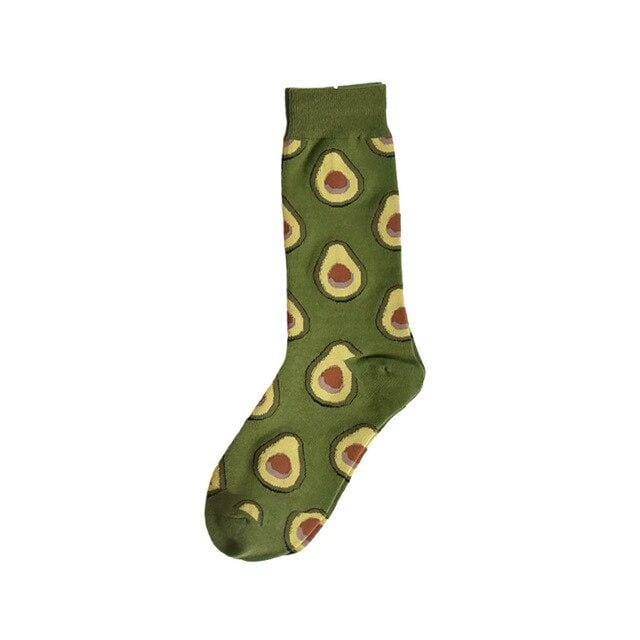 Herbstmode Straße Harajuku Stil lustige Socken Unisex Phantasie Obst Tier Kunst Mann Baumwollsocken süße glückliche Frau lange Socken Meias