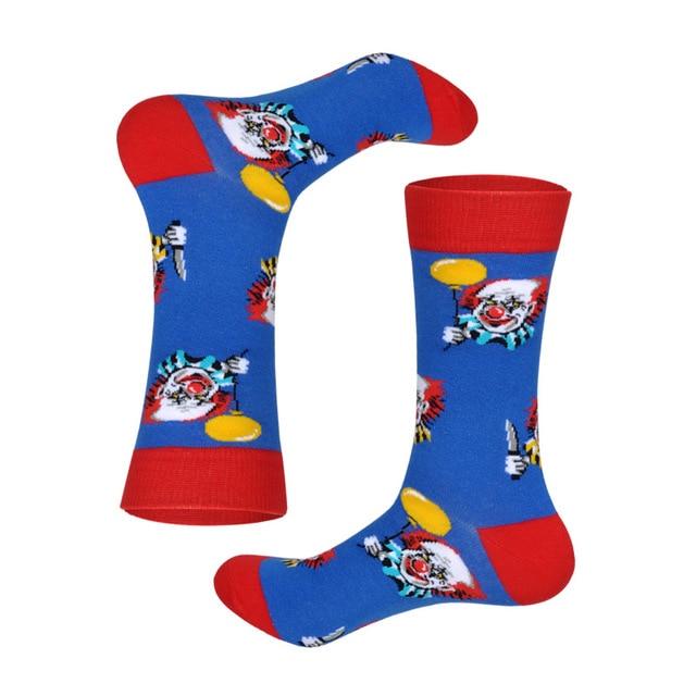 Lionzone 2019 Neu Männer Socken Baumwolle Casual Persönlichkeit Design Hip Hop Streetwear Glücklich Socken Geschenke für Männer Marke Qualität