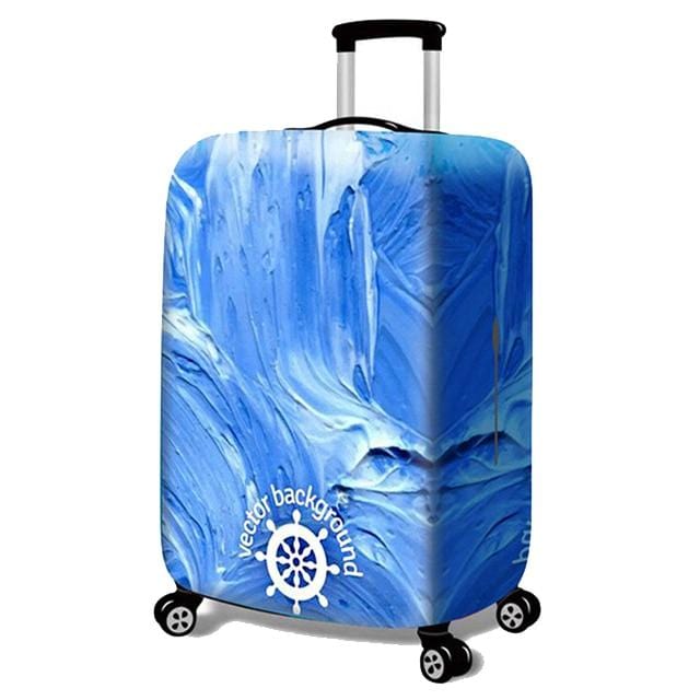 HMUNII New Thicker Travel Luggage Suitcase Protective Cover for Trunk Case Apply to 18''-32'' Suitcase Cover Elastic Perfectly