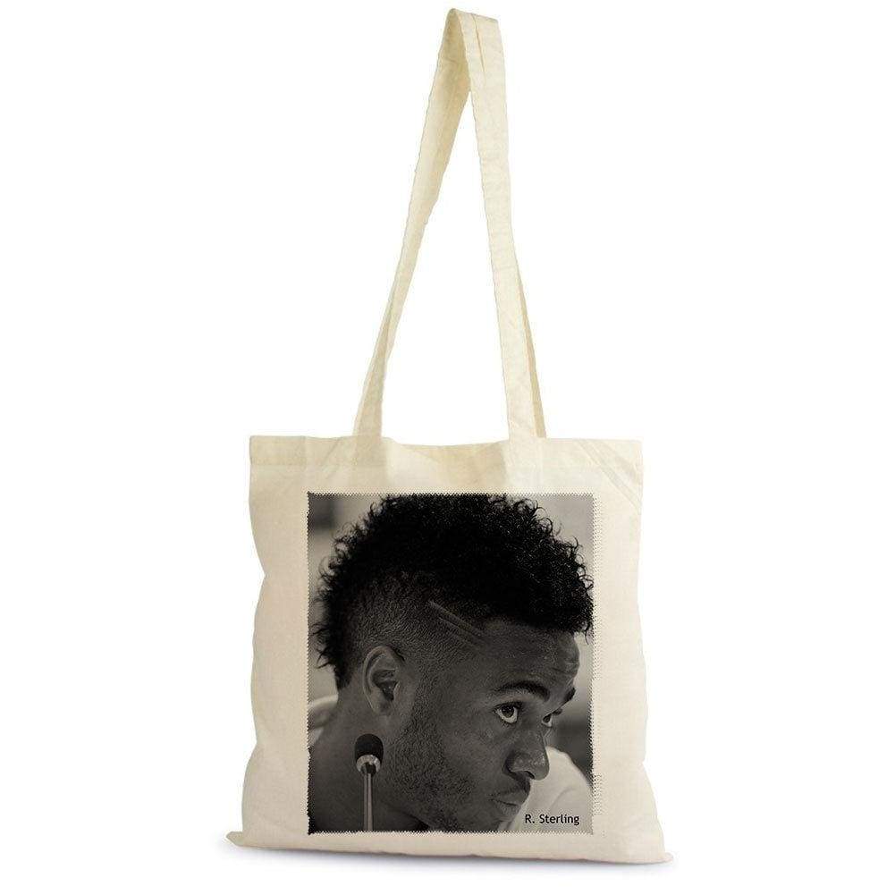 Raheem Sterling Tote Bag Shopping Natural Cotton Gift Beige 00272 - Beige - Tote Bag