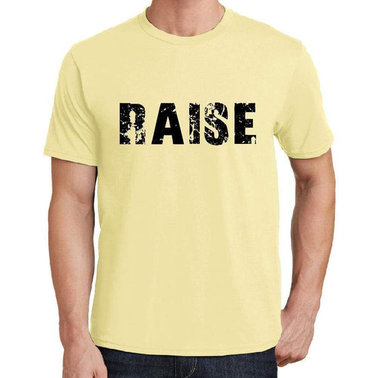 Raise Mens Short Sleeve Round Neck T-Shirt 00043 - Yellow / S - Casual