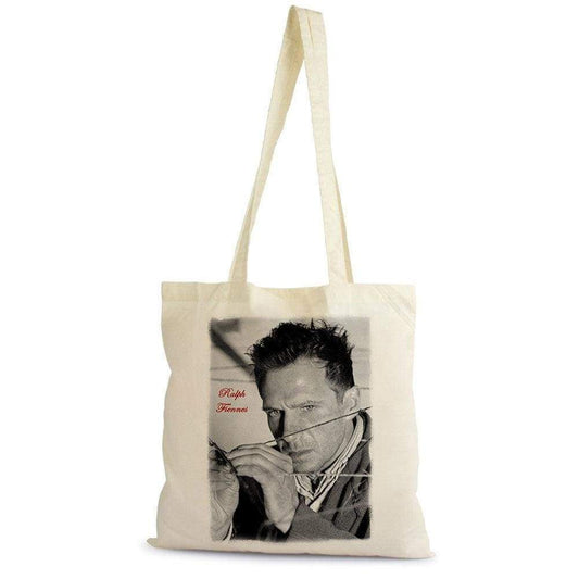 Ralph Fiennes Tote Bag Shopping, Natural, Cotton, Gift, Beige 00272 - ULTRABASIC
