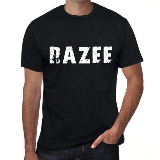 Razee Mens Retro T Shirt Black Birthday Gift 00553 - Black / Xs - Casual