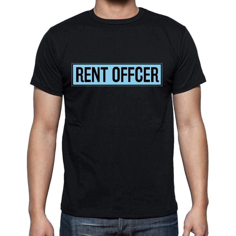 Rent Offcer T Shirt Mens T-Shirt Occupation S Size Black Cotton - T-Shirt