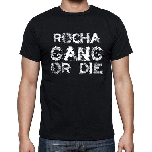 Rocha Family Gang Tshirt Mens Tshirt Black Tshirt Gift T-Shirt 00033 - Black / S - Casual