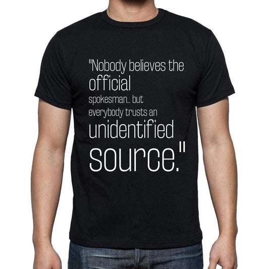 Ron Nesen Quote T Shirts Nobody Believes The Official T Shirts Men Black - Casual