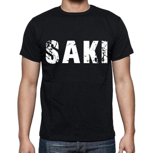 Saki Mens Short Sleeve Round Neck T-Shirt 00016 - Casual