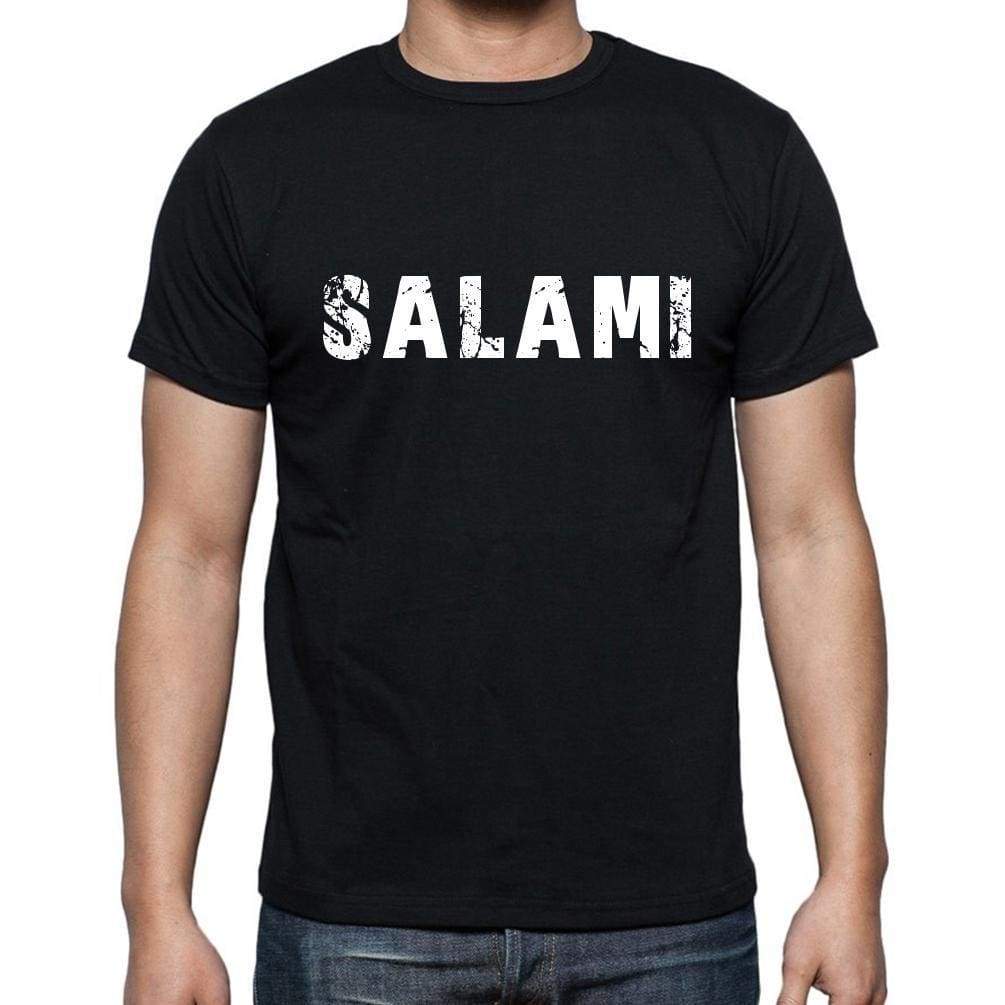Salami Mens Short Sleeve Round Neck T-Shirt - Casual