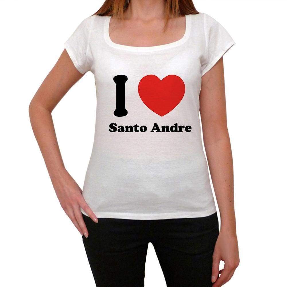 Santo Andre T Shirt Woman Traveling In Visit Santo Andre Womens Short Sleeve Round Neck T-Shirt 00031 - T-Shirt