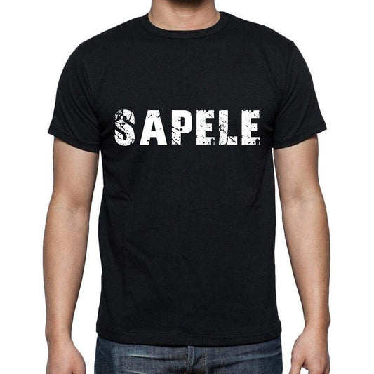 Sapele Mens Short Sleeve Round Neck T-Shirt 00004 - Casual
