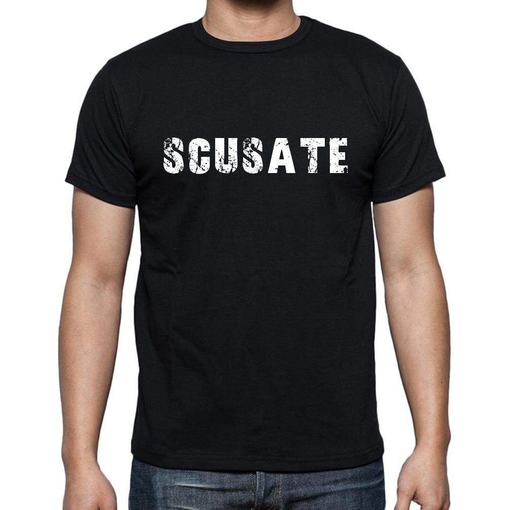 Scusate Mens Short Sleeve Round Neck T-Shirt 00017 - Casual
