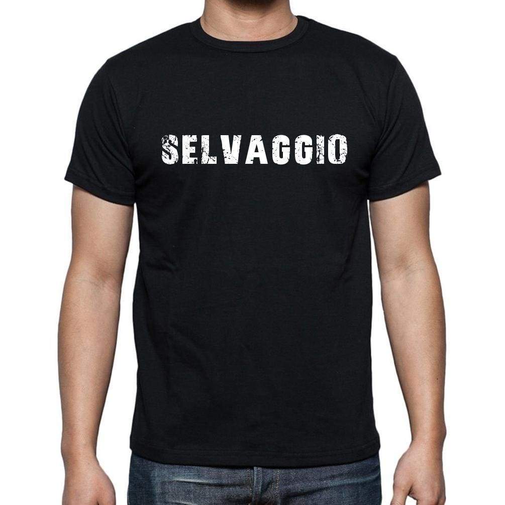 Selvaggio Mens Short Sleeve Round Neck T-Shirt 00017 - Casual