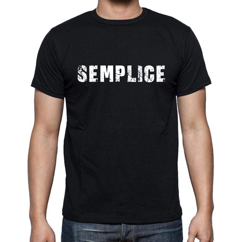 Semplice Mens Short Sleeve Round Neck T-Shirt 00017 - Casual