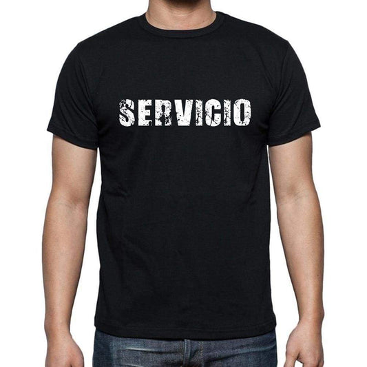 Servicio Mens Short Sleeve Round Neck T-Shirt - Casual