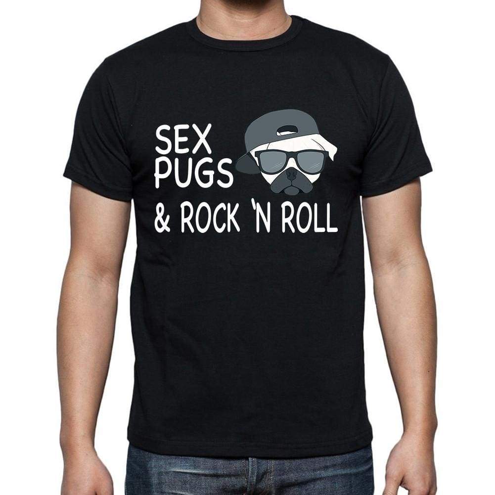 Sex Pugs Rock N Roll Mens T-Shirt One In The City 00192