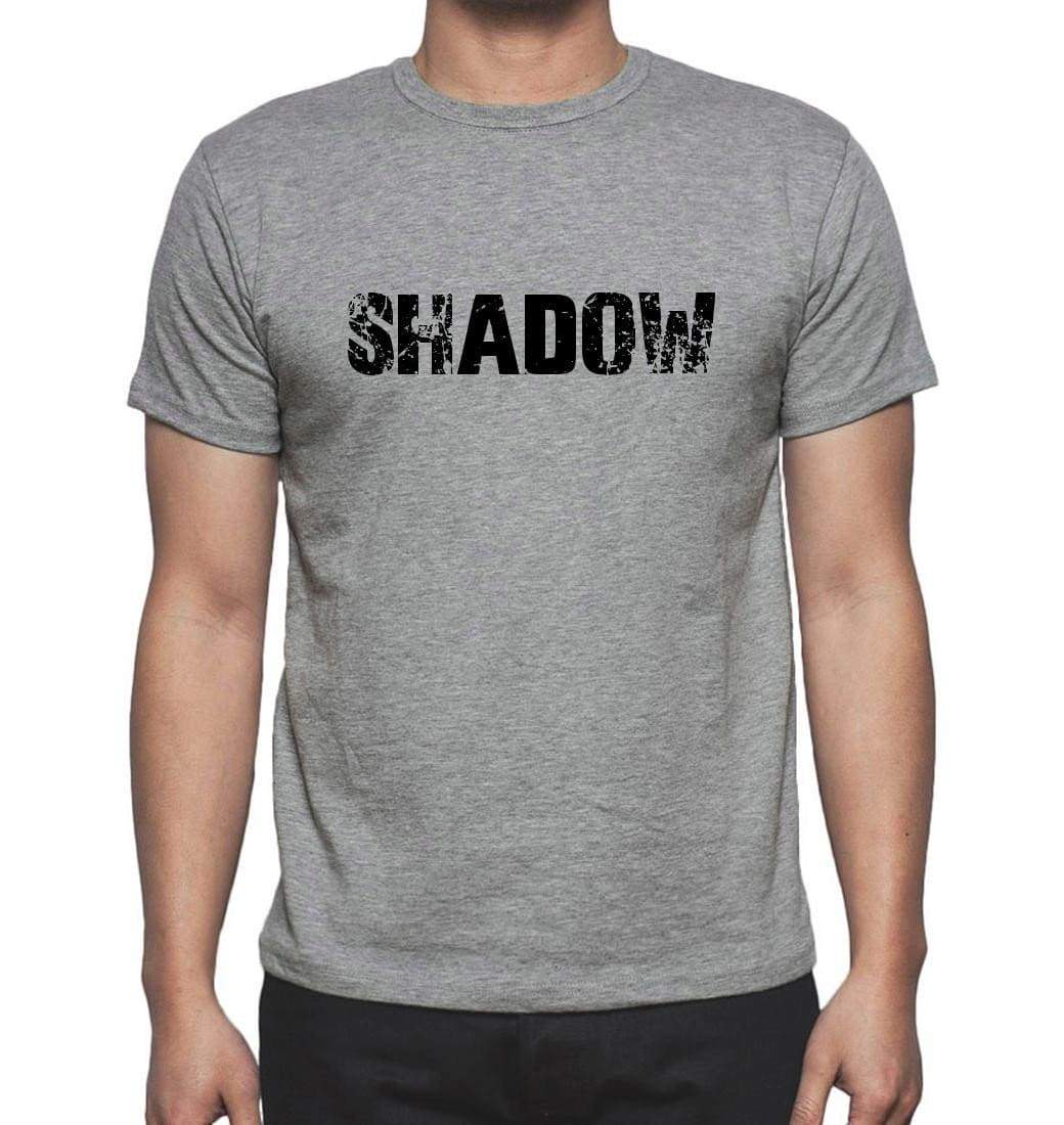 Shadow Grey Mens Short Sleeve Round Neck T-Shirt 00018 - Grey / S - Casual