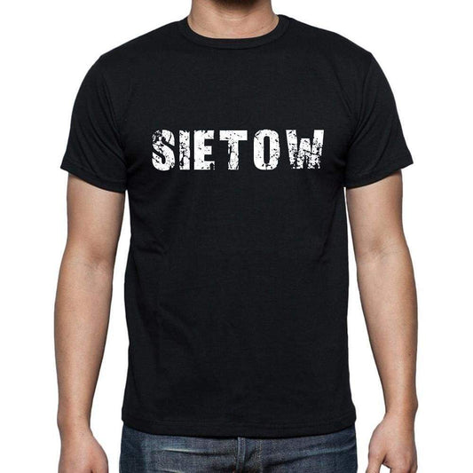 Sietow Mens Short Sleeve Round Neck T-Shirt 00003 - Casual