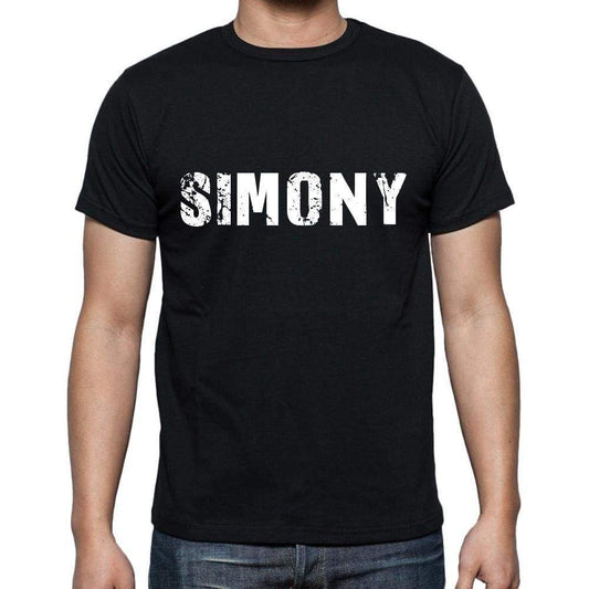 Simony Mens Short Sleeve Round Neck T-Shirt 00004 - Casual