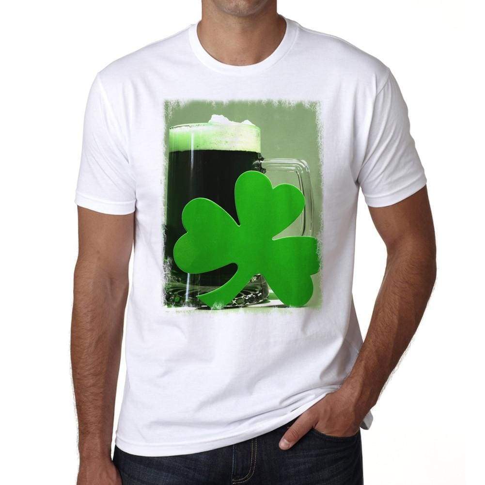 St Patricks Day Green Beer And Shamrock T-Shirt For Men T Shirt Gift - T-Shirt