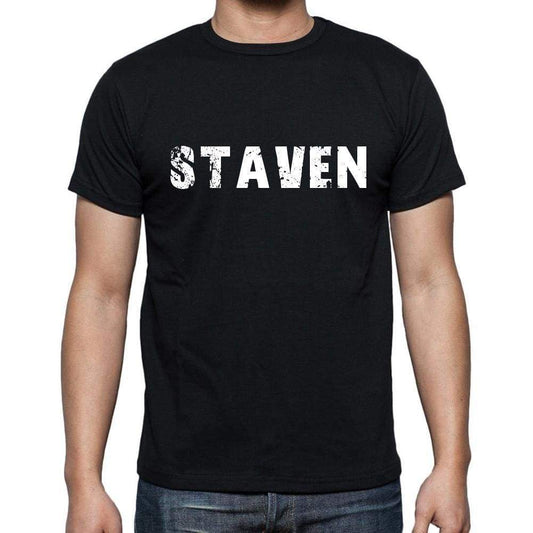 Staven Mens Short Sleeve Round Neck T-Shirt 00003 - Casual