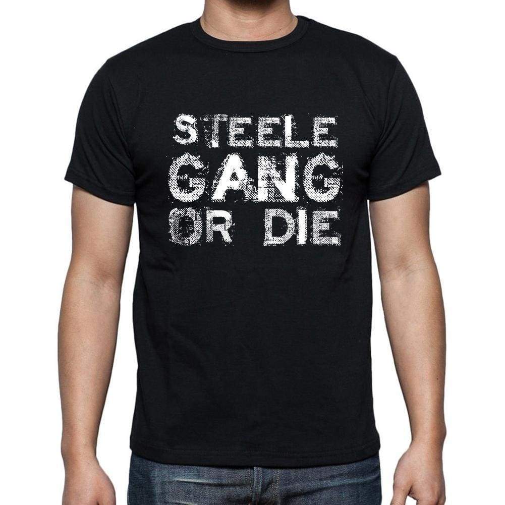 Steele Family Gang Tshirt Mens Tshirt Black Tshirt Gift T-Shirt 00033 - Black / S - Casual