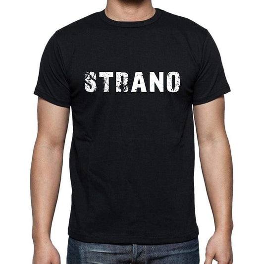 Strano Mens Short Sleeve Round Neck T-Shirt 00017 - Casual