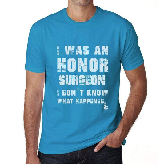 Surgeon What Happened Blue Mens Short Sleeve Round Neck T-Shirt Gift T-Shirt 00322 - Blue / S - Casual